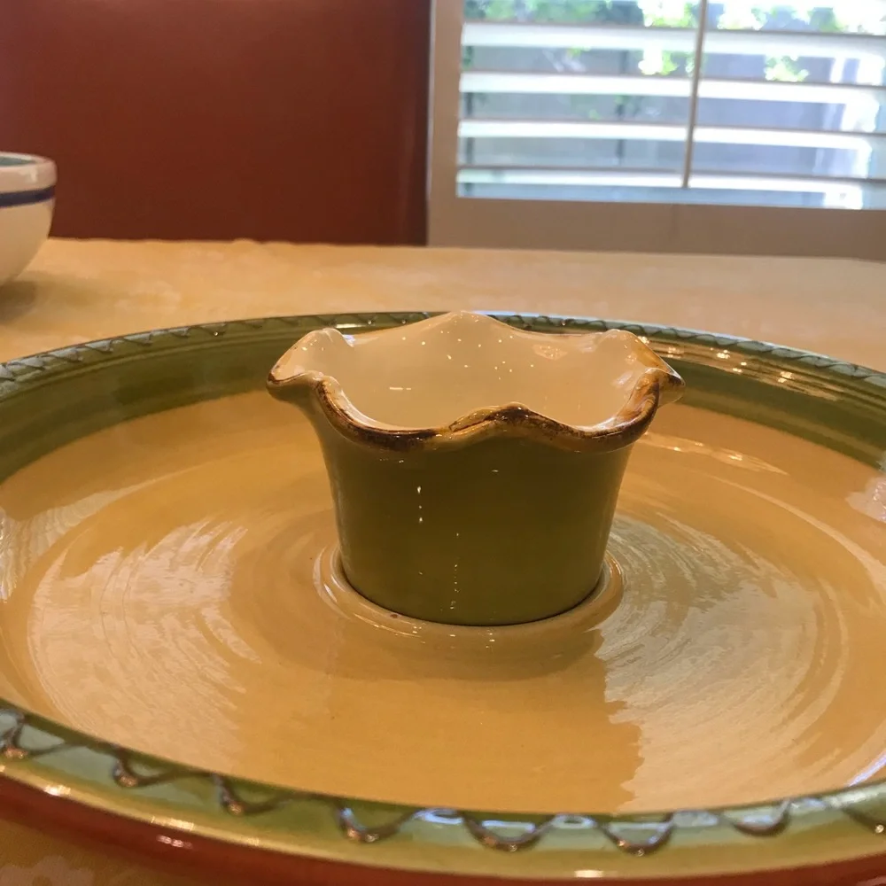Sur La Table Chip/Vegetable & Dip 3 Piece Set